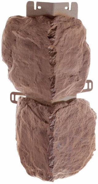 Наружный угол бутовый камень (скифский), 0,44 х 0,18м (н) купить в Бийске