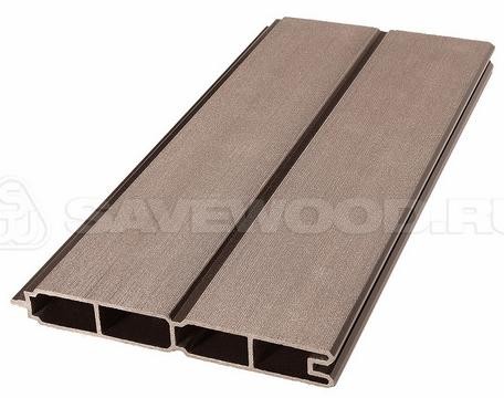 Заборный профиль из ДПК Savewood SW Agger матовый терракот купить в Бийске
