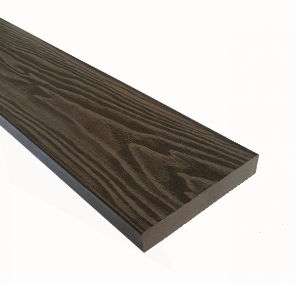 Террасная доска из ДПК Terrapol Смарт 3D Полнотелая без паза Тик Киото купить в Бийске