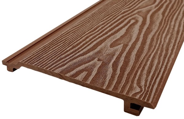 Сайдинг Darvolex 185x19x3000мм, 3D тиснение Коричневый купить в Бийске