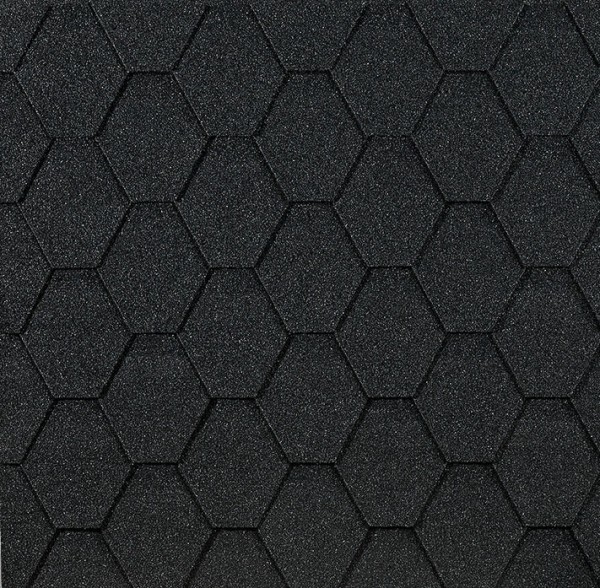 Гибкая черепица EURASIA Docke, Коллекция ШЕСТИГРАННИК Серый купить в Бийске