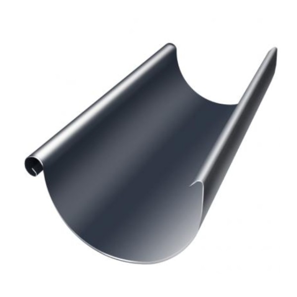 Водосток Grand Line 125x90 – Желоб 3м RAL 7024 купить в Бийске