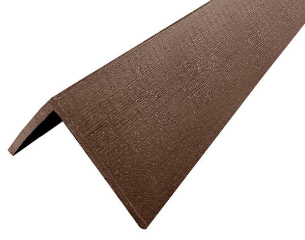 Уголок ДПК для сайдинга 70x70x3000мм Коричневый купить в Бийске