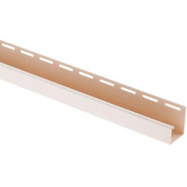 J-профиль Люкс Крашенный, T-15, ВН, Белый купить в Бийске