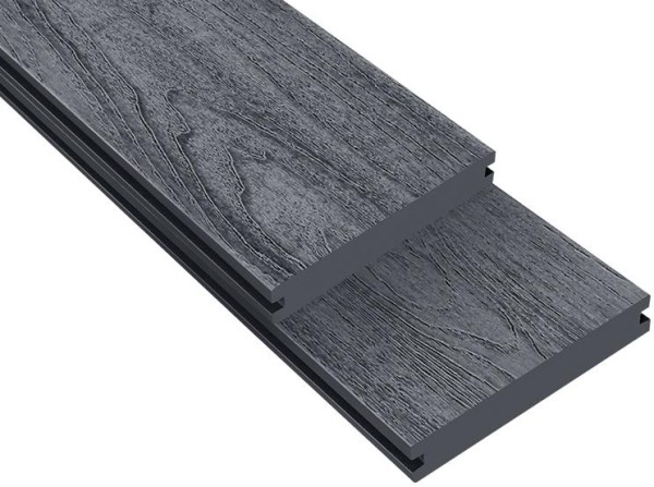 Террасная доска ДПК Outdoor 3D полнотелая NEVADA/CALIFORNIA черная купить в Бийске