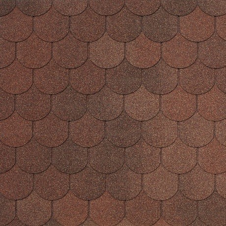 Гибкая черепица Tegola ASSISI terracotta 420 купить в Бийске