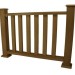 Ограждения из ДПК WOODVEX Кофе купить в Бийске