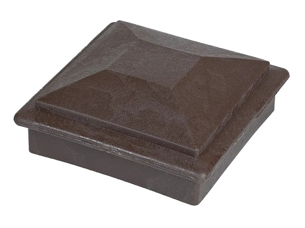 Крышка верхняя ПВХ для столба Deckart 125х125 Венге купить в Бийске