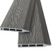 Заборная панель шип-паз EasyDecking Wood-Х 146х20 Серый купить в Бийске