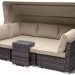 Диван-Трансформер AFINA плетеный из иск. ротанга AFM-320B Brown купить в Бийске
