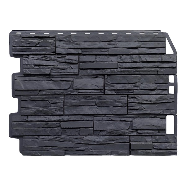 Фасадная панель FineBer, Скол - Асфальт купить в Бийске