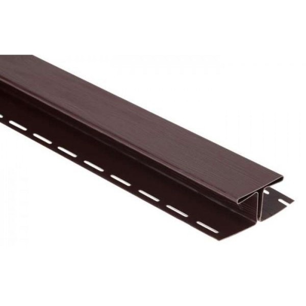 Н-профиль Люкс Крашенный, T-18, ВН, Коричневый купить в Бийске