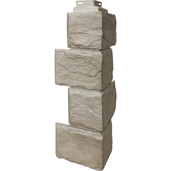 Угол наружный FineBer – “Камень природный” Песочный купить в Бийске