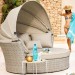 Диван-Трансформер AFINA плетеный из иск. ротанга AFM-325 Beige купить в Бийске