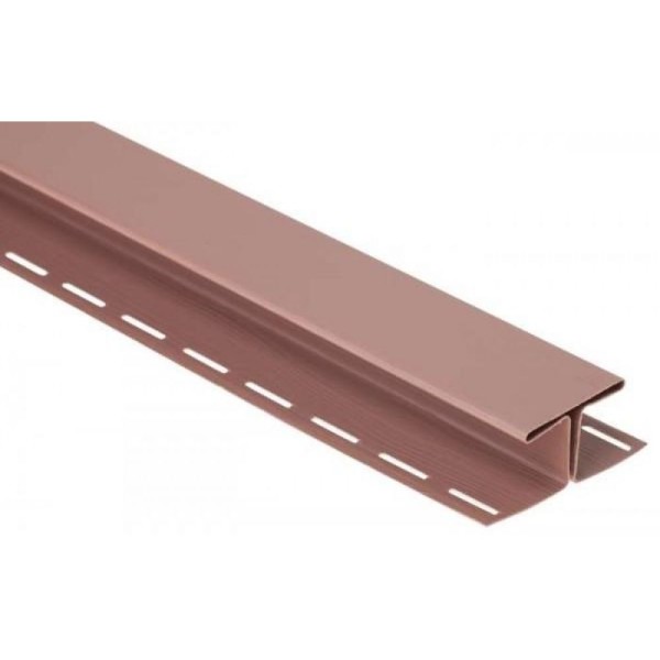 Н-профиль Люкс Крашенный, T-18, ВН, Красно-коричневый купить в Бийске