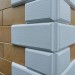 Угол Наружный к Фасадным Термопанелям Доломит Дагестанский Камень 400 мм Белый купить в Бийске
