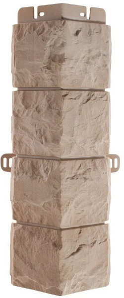 Фасадная панель Наружный угол фагот (талдомский), 0,45 х 0,13м (н) купить в Бийске