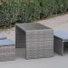 Диван-Трансформер AFINA плетеный из иск. ротанга S330G-W78 Grey купить в Бийске