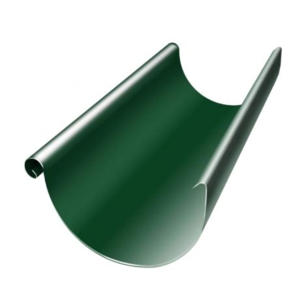 Водосток Grand Line 125x90 – Желоб 3м RAL 6005 купить в Бийске