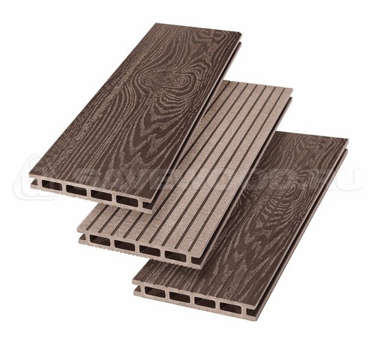 Террасная доска из ДПК SW Carpinus (T) — двухсторонняя терракотовый купить в Бийске
