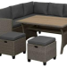 Комплект мебели AFINA плетеной из иск. ротанга AFM-307G-Grey купить в Бийске