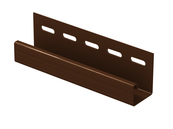 J-планка Ю-пласт Классика коричневая купить в Бийске