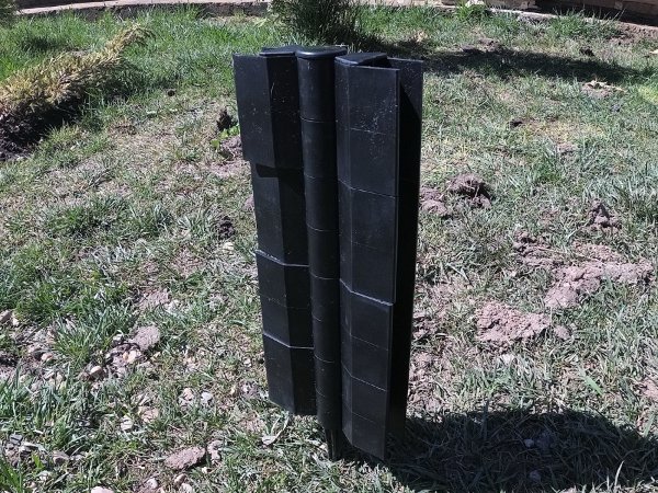 Угловой элемент поворотный, пластиковый от 60° до 300° для доски 300х30 мм из ДПК чёрный Holzhof купить в Бийске