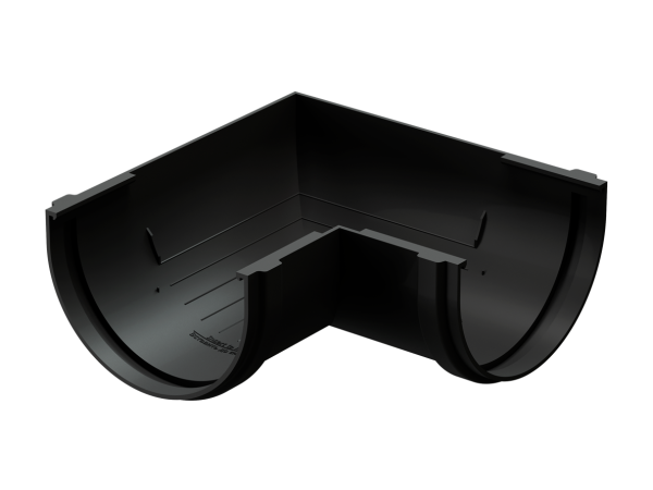 Угол желоба универсал 90˚ Docke Premium ПВХ - Карбон купить в Бийске