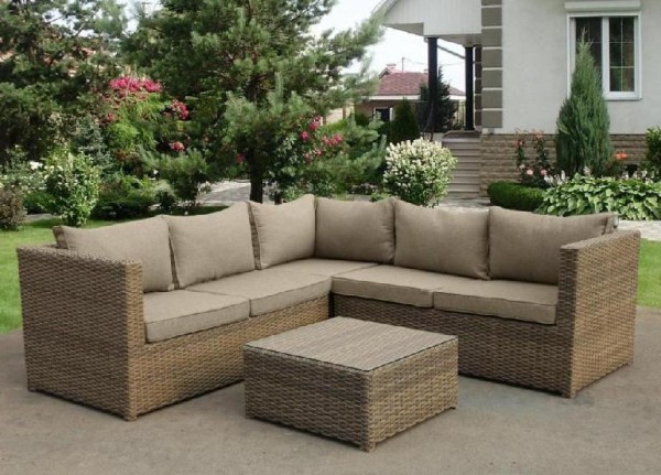 Комплект мебели AFINA плетеной из иск. ротанга YR825B Beige купить в Бийске