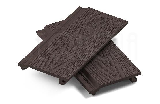 Доска фасадная ДПК 3D SEQUOIA Evolution WOOD BROWN купить в Бийске