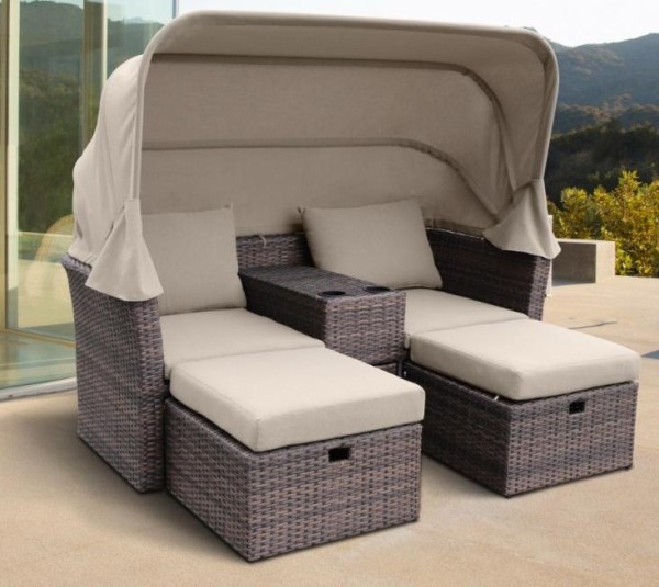 Комплект мебели AFINA плетеной из иск. ротанга AFM-330B Brown купить в Бийске