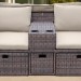 Комплект мебели AFINA плетеной из иск. ротанга AFM-330B Brown купить в Бийске