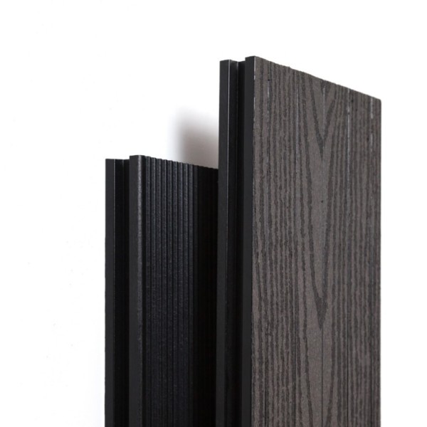 Террасная доска Ecodecking Техно плюс Графит купить в Бийске