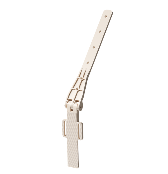 Крепление регулируемое для кронштейна желоба Docke Lux ПВХ Латте купить в Бийске