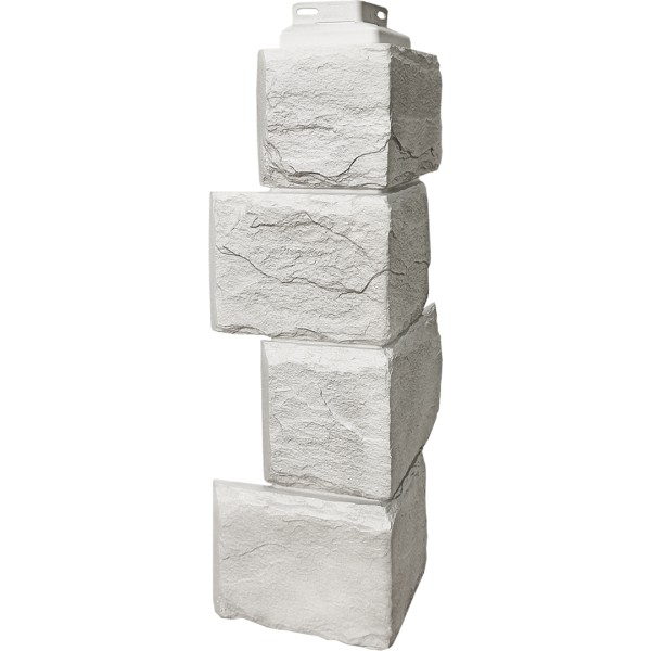 Угол наружный FineBer – “Камень природный” Жемчужный купить в Бийске