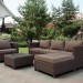Комплект мебели AFINA плетеной из иск. ротанга YR821A Brown/Beige купить в Бийске