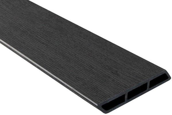 Доска Ромбус 3D ДПК Outdoor STORM BLACK черная купить в Бийске