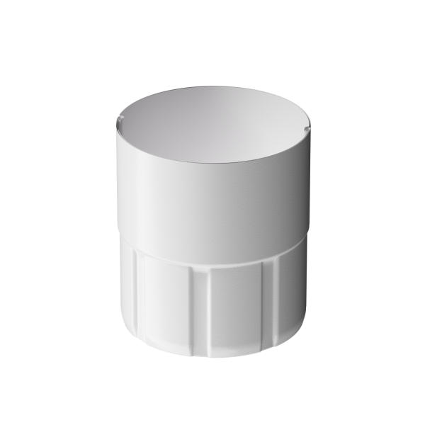 Муфта соединительная для водостока Döcke STAL PREMIUM, Пломбир купить в Бийске