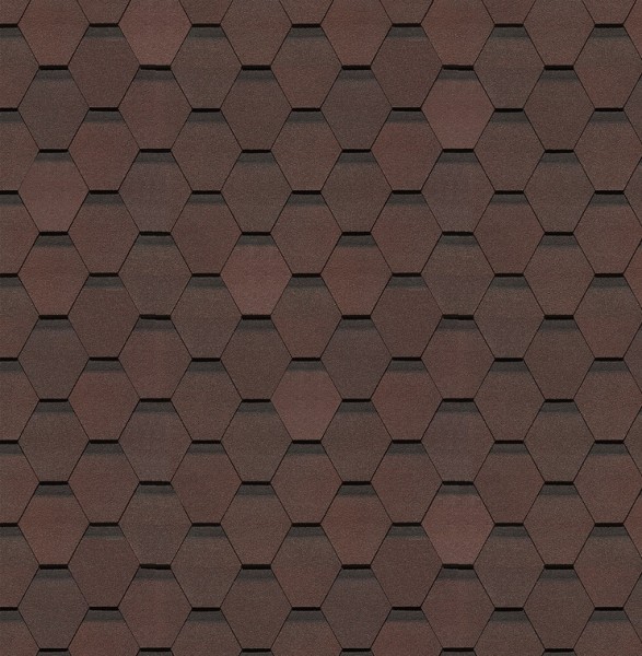 Гибкая черепица Docke, коллекция Шеффилд – Зрелый каштан купить в Бийске