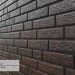 Фасадная панель Ю-Пласт Стоун Хаус Кирпич Коричневый купить в Бийске