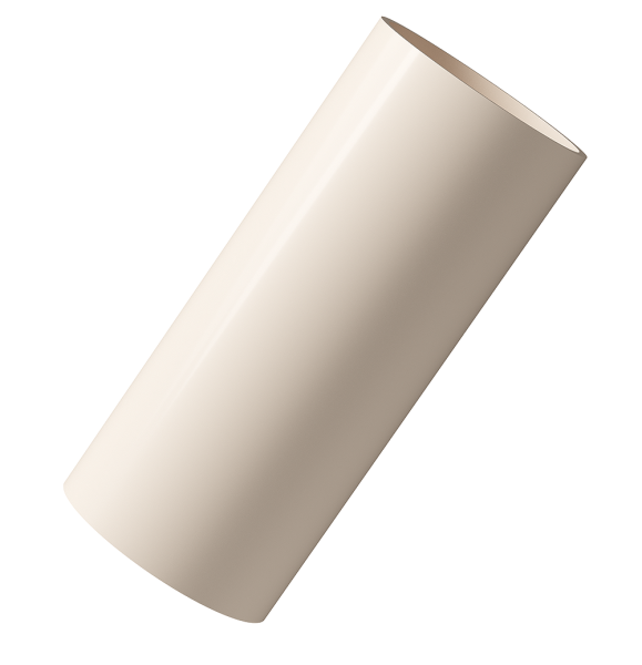 Труба водосточная 3м Docke Lux ПВХ Латте купить в Бийске