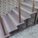 Ступень ДПК Outdoor Havana/Вельвет полнотелая серая  микс купить в Бийске