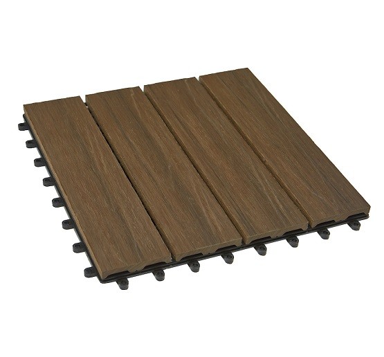 Садовый паркет дпк CM Garden Modern, 300х300 мм, PATINA BROWN (Патина коричневый) купить в Бийске
