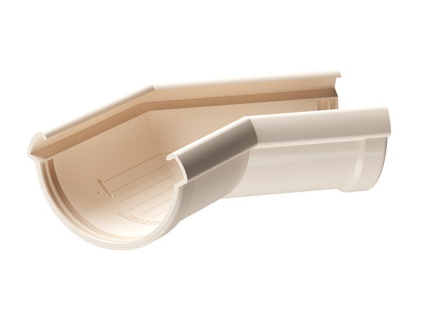 Угол желоба 135° Docke Lux ПВХ Латте купить в Бийске