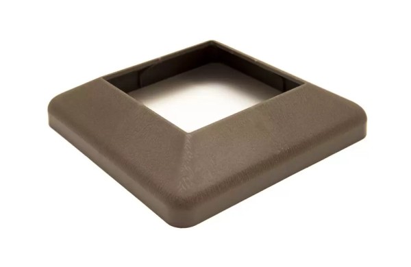 Крышка нижняя ПВХ для столба Deckart 100х100 Венге купить в Бийске