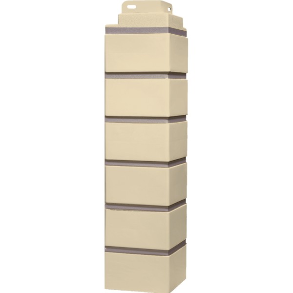 Угол наружный Fineber «Кирпич клинкерный» Желтый купить в Бийске