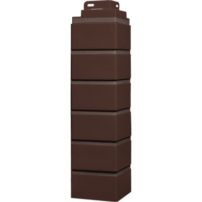 Угол наружный Fineber «Кирпич клинкерный» Жженный