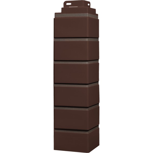 Угол наружный Fineber «Кирпич клинкерный» Жженный купить в Бийске