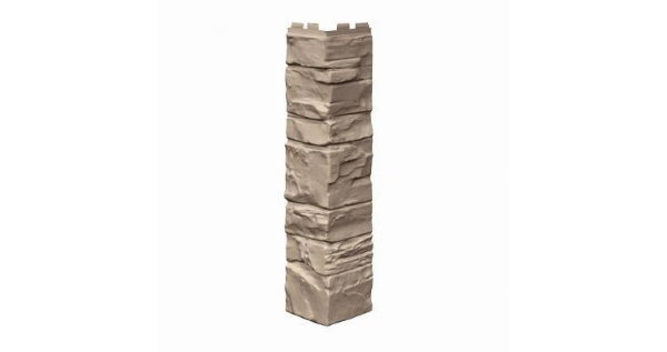 Угол наружный VOX Solid Stone Lazio камень светлая глина купить в Бийске