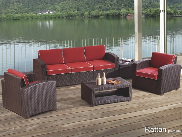 Уличные диваны и кресла коллекции Rattan Premium 5  купить в Бийске
